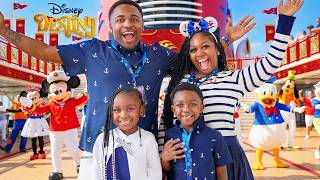 OUR FIRST EVER DISNEY CRUISE AS A FAMILY OF 5! *DISNEY DESTINY*