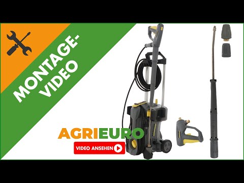 Montagevideo Profi-Hochdruckreiniger Kärcher Pro HD 5/11 P Plus - 160 bar max - 490 L/H