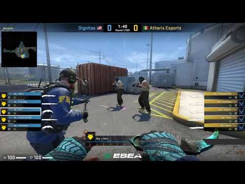 Esea Main | Atheris Esports vs Dignitas | CSGO | Esea Main