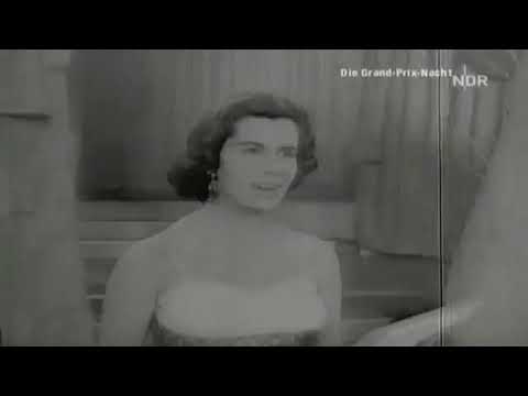02) Luxemburgo Danièle Dupré Amours mortes (Eurovisão 1957) Luxembourg Eurovision 1957