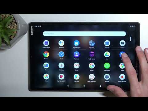 LENOVO Tab M10 Plus - How To Record Screen