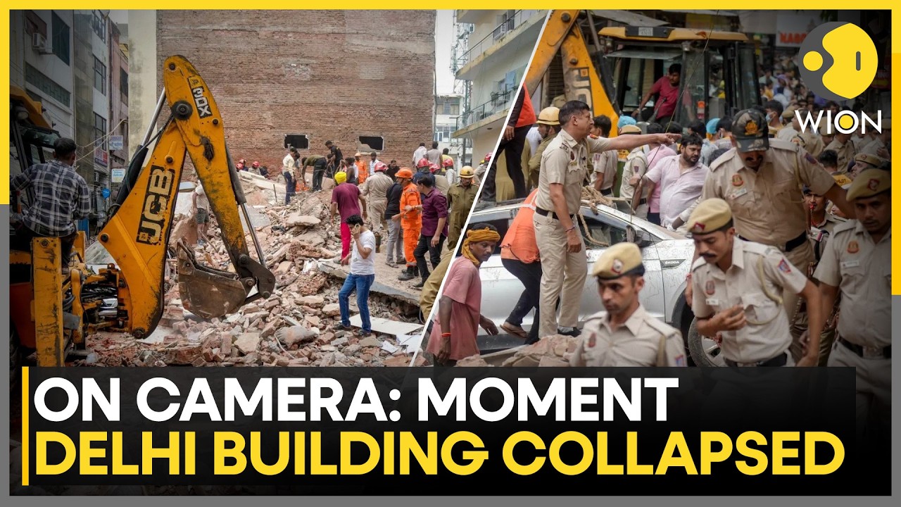 Delhi Building Collapse: Death Toll Rises to Six | MCD Orders Sealing of Illegal Buildings | WION