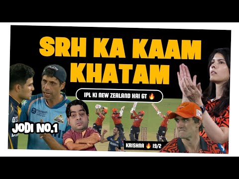 GT KI PRASIDH VICTORY 🔥 WELL PLAYED GILL SAI & BUTTLER | NEHRA GILL JODI ON TOP 😱 SRH vs GT 2025