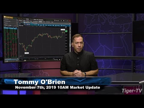 November 7th, 10AM ET Market Update on TFNN - 2019