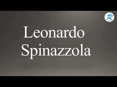 How to pronounce Leonardo Spinazzola
