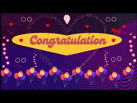 Congratulation 1 Min. | Congratulation 30 Minute Nonstop Music | Celebrations | Anniversary |