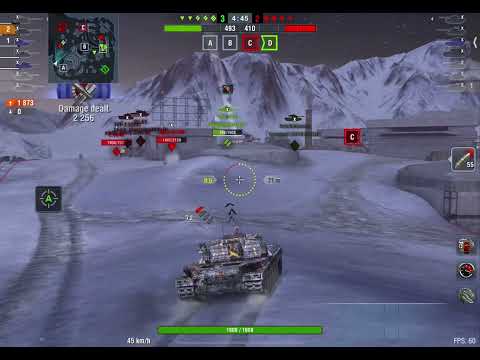 Carro Da Combattimento 45T- World Of Tanks Blitz Gameplay