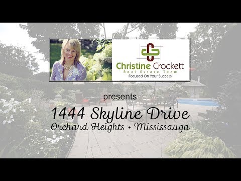 1444 Skyline Drive • Mississauga ON • Listed by Christine Crockett