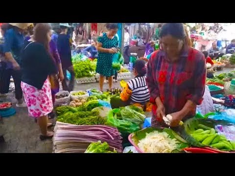 Cambodian Street Food - Village Food In Phnom Penh - Market Food Video