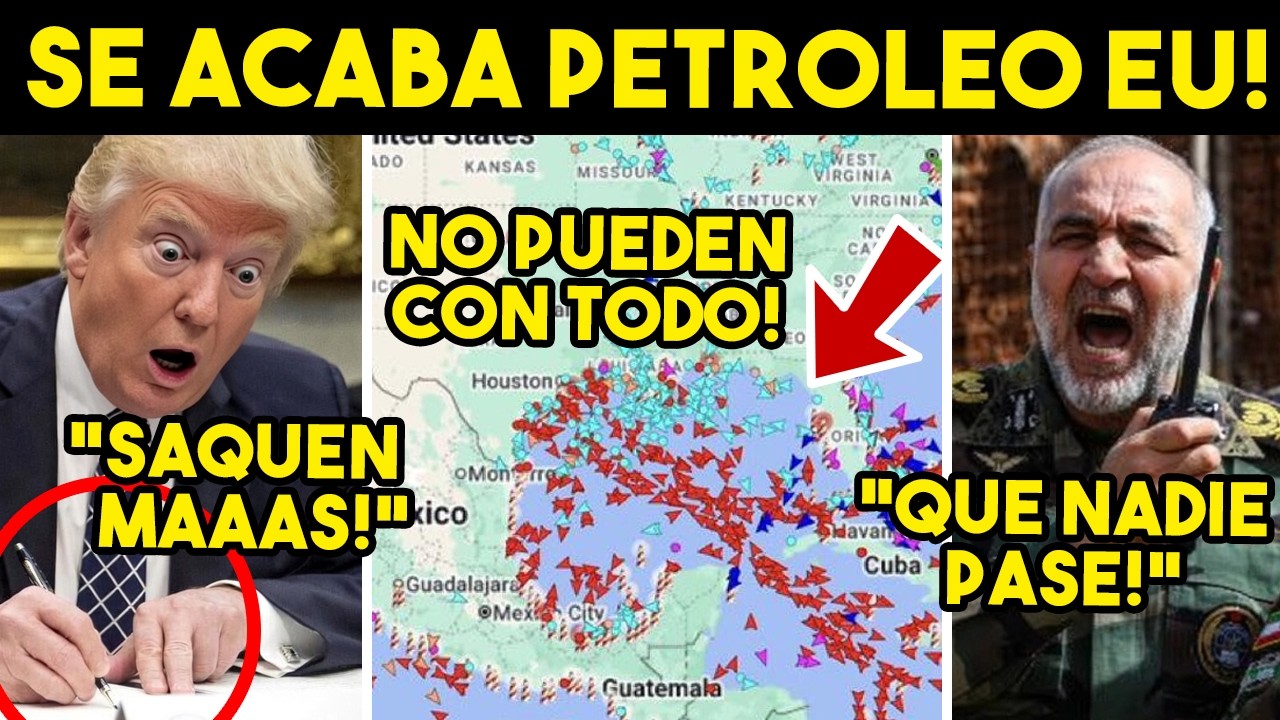 INESPERADO! FRACASA PLAN TRUMP, EU SE SECA. IRAN DA GOLPE TOTAL. PANICO TOTAL, FIRMAN LEY