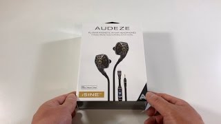 Video thumbnail for Audeze iSine20 - World's First Planar Magnetic In-Ear Headphone by Hi-Fi Insider