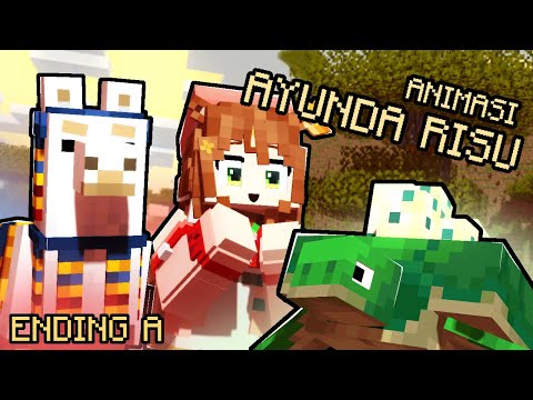 Minecraft Animation Indonesia - Ayunda Risu Bertemu dengan Penyu, Lalu.. | Animasi Minecraft Indonesia