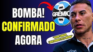 QUARTA-FEIRA AGITADA! DIRETORIA ACABOU DE CONFIRMAR! RETORNO DE CRAQUE! NOTÍCIAS DO GRÊMIO HOJE!