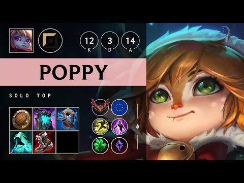 Poppy Top vs K'Sante: Godlike - EUW Grandmaster Patch 25.S1.1