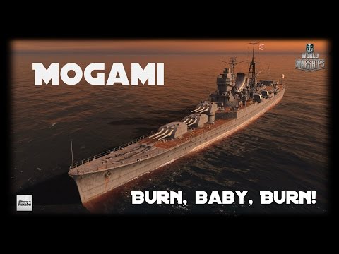Let's Play World of Warships | Mogami | Burn, Baby, Burn! [ Gameplay  - German - Deutsch ]