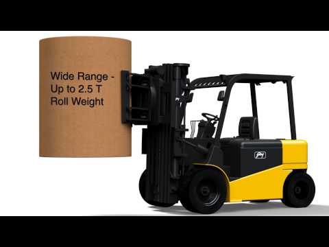 Godrej Paper Roll Clamp Rotating Forklift Attachment