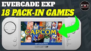EVERCADE EXP Gets 18 CAPCOM Pack-in Games! - Releases Date Announced!