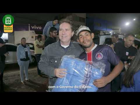 Várzea Grande distribui cobertores e sopa para pessoas em situação de rua em dias de frio
