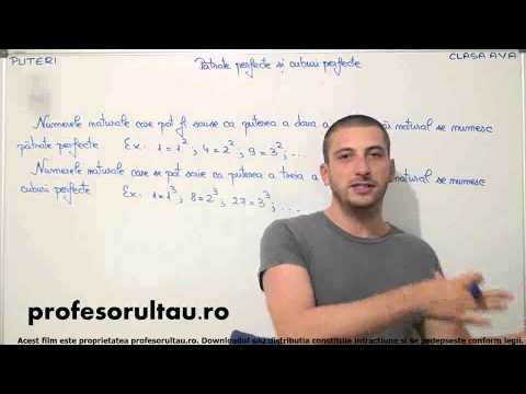 patrat perfect cub perfect exemple - profesorultau.ro