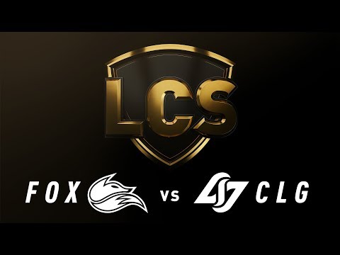 FOX vs. CLG - Week 3 Day 1 | LCS Spring Split | Echo Fox vs. Counter Logic Gaming (2019)