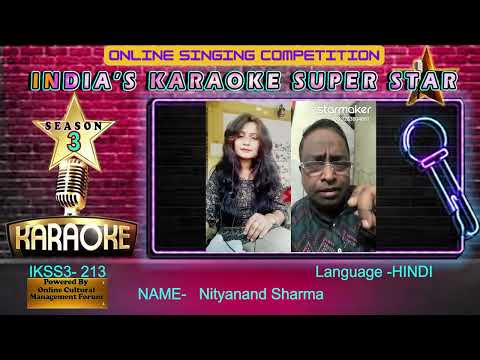 Nityanand Sharma-INDIA KI SINGING STAR session-3 -  an online singing competition,