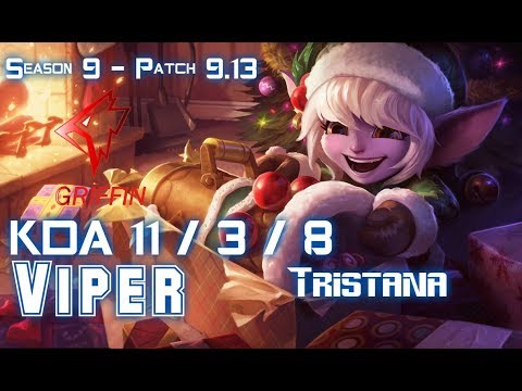 GRF Viper TRISTANA vs XAYAH ADC - Patch 9.13 KR Ranked