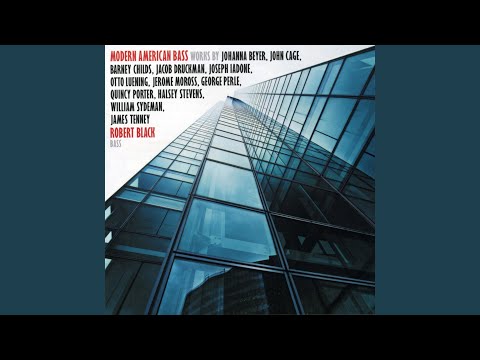 Sonata for Double Bass and Piano: II. Adagio