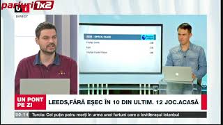LEEDS – CRYSTAL PALACE: Mizăm pe numărul golurilor la o cotă de 1.89!