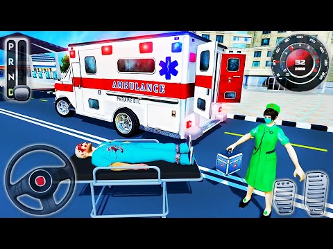 Ambulance Rescue Simulator 3D - City Emergency Van Driving - Android GamePlay