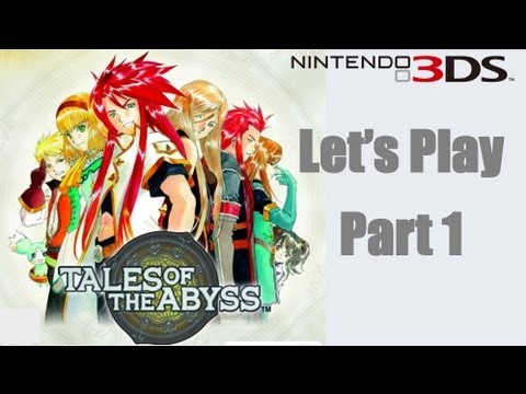 Tales Of The Abyss Nintendo 3DS Let's Play / Walkthrough Part 1 The Beginnings Of An Adventure