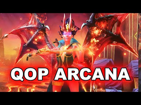 Dota 2 - Queen Of Pain (QOP) ARCANA set up .