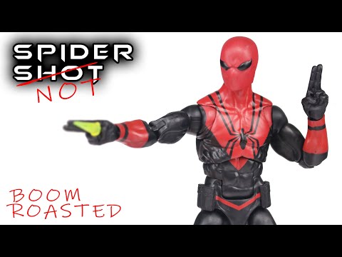 Marvel Legends SPIDER-SHOT Spider-Man vs. Wolverine Retro Carded Action Figure Review