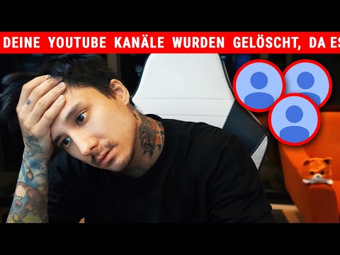 Ich hab 8 Millionen Abonnenten verloren. Meine Youtube Kanäle wurden gelöscht