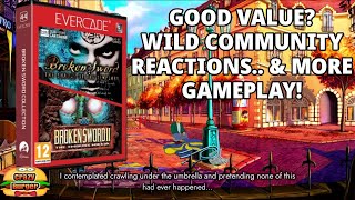Broken Sword Collection On Evercade - Good value? Community Reactions & More Gameplay!