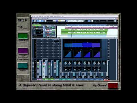 A Beginner's Guide to Mixing Metal at Home - Episode 4 part 2 (Vocals 2)