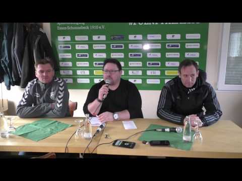 Pressekonferenz: SpVg Schonnebeck - KFC Uerdingen (28.02.2016)