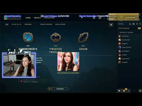 Sasha Grey VOD June 2019 - League of Legends Co Op VS AI