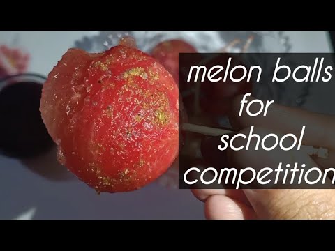 🍉melon ball for school competition or plating purpose