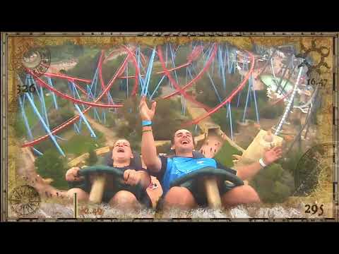 VIDEO - Imagini care au &icirc;nnebunit internetul! A prins un telefon &icirc;n aer &icirc;n timp ce se afla &icirc;n Rollercoaster