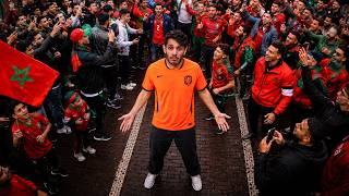 شوفوا فوز المغرب من وسط هولندا 🇲🇦🇳🇱