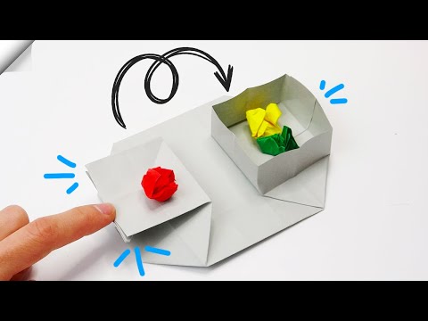 Moving paper toys Mini toy basketball