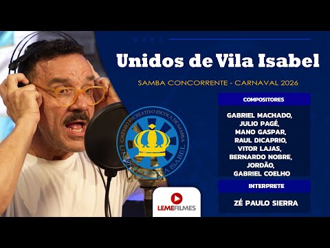 Unidos de Vila Isabel 2026 - Gabriel Machado, Julio Pagé e Parceiros