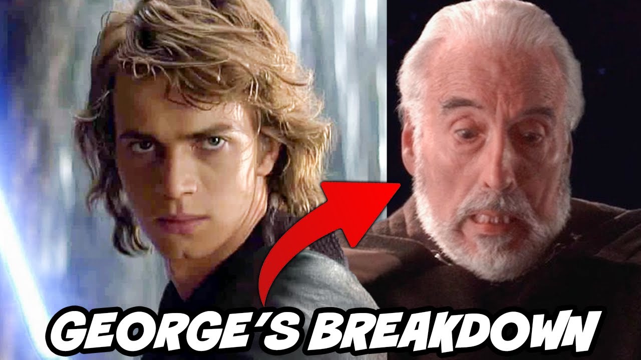 George Lucas BREAKSDOWN the Anakin vs Dooku Fight - I'LL NEVER SEE IT THE SAME