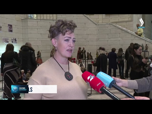 Almaty hosts exhibition of author’s dolls