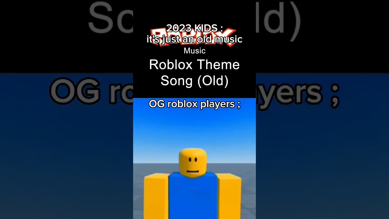 ROBLOX NOOB GOT A FLASHBACK sad roblox memories 😔 (nostalgia)