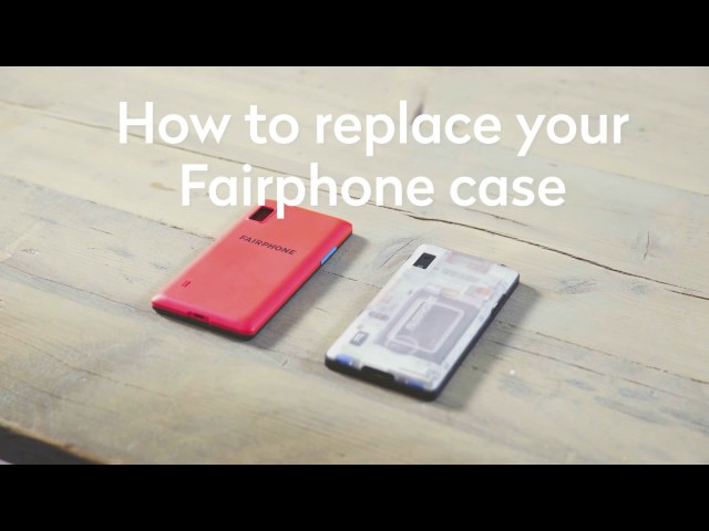 Vidéo teaser pour Changing the Fairphone 2 case
