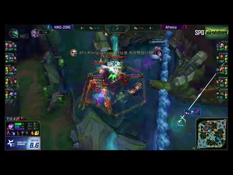 [LOL 2018 LCK Spring Split Finals] Kingzone DragonX vs Afreeca - Game 4