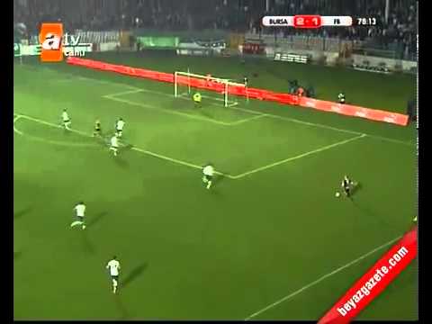 Bursaspor 2-3 Fenerbahçe Maçın Özeti Ziraat Türkiye Kupası 16.01.2013 -