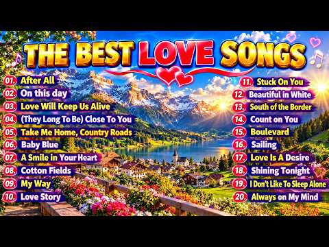 Romantic Love Songs Playlist 💖 The Best 70s 80s 90s Hits for Every Love Story