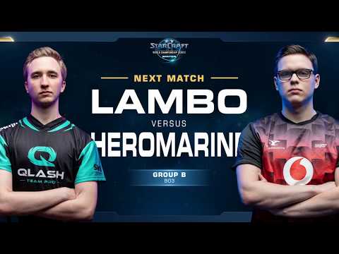 Lambo vs HeroMarine ZvT - Ro16 Group B Winners - WCS Winter Europe